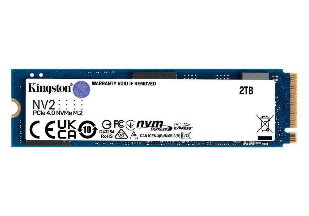 .M.2 NVMe SSD 2.0TB  Kingston  NV2 [PCIe 4.0 ..