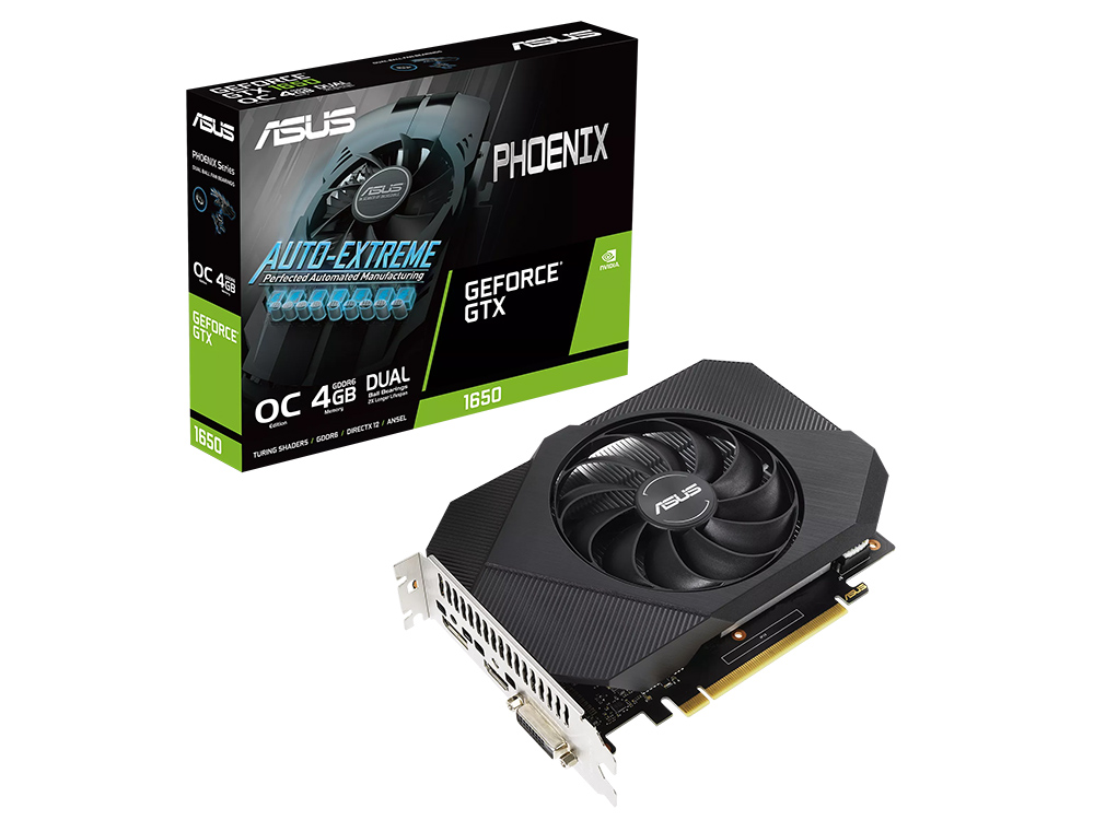 VGA ASUS GTX1650 4GB GDDR6  Phoenix (PH-GTX16..