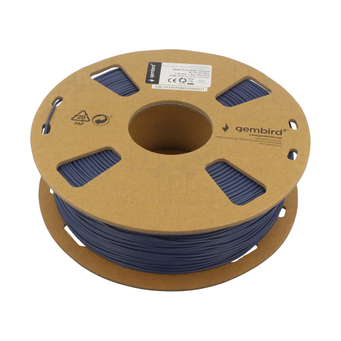 Cumpara  Imprimante / Scanere / MFD - PLA 1.75 mm, Matte Navy Blue Filament, 1 kg, ..