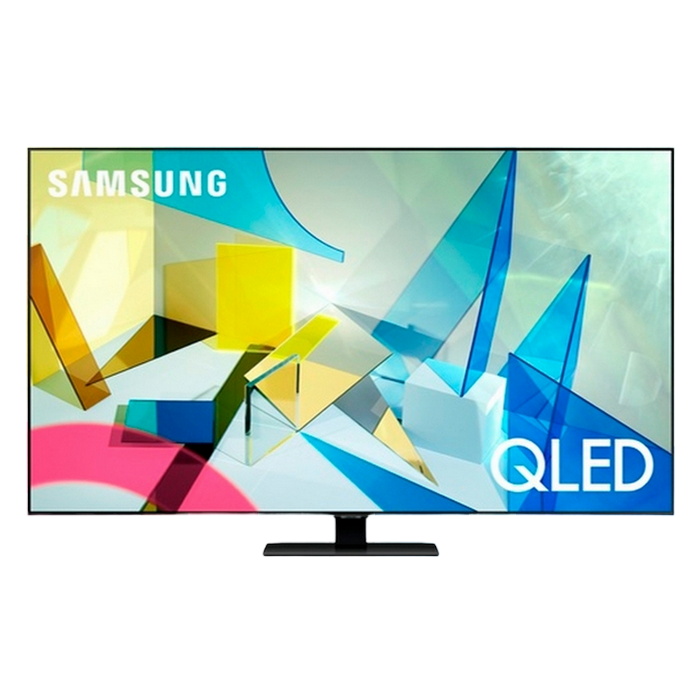 50" LED TV Samsung QE50Q80TAUXUA, Silver (3840x2160 UHD, SMART TV, PQI 3800Hz, DVB-T/T2/C/S2)
