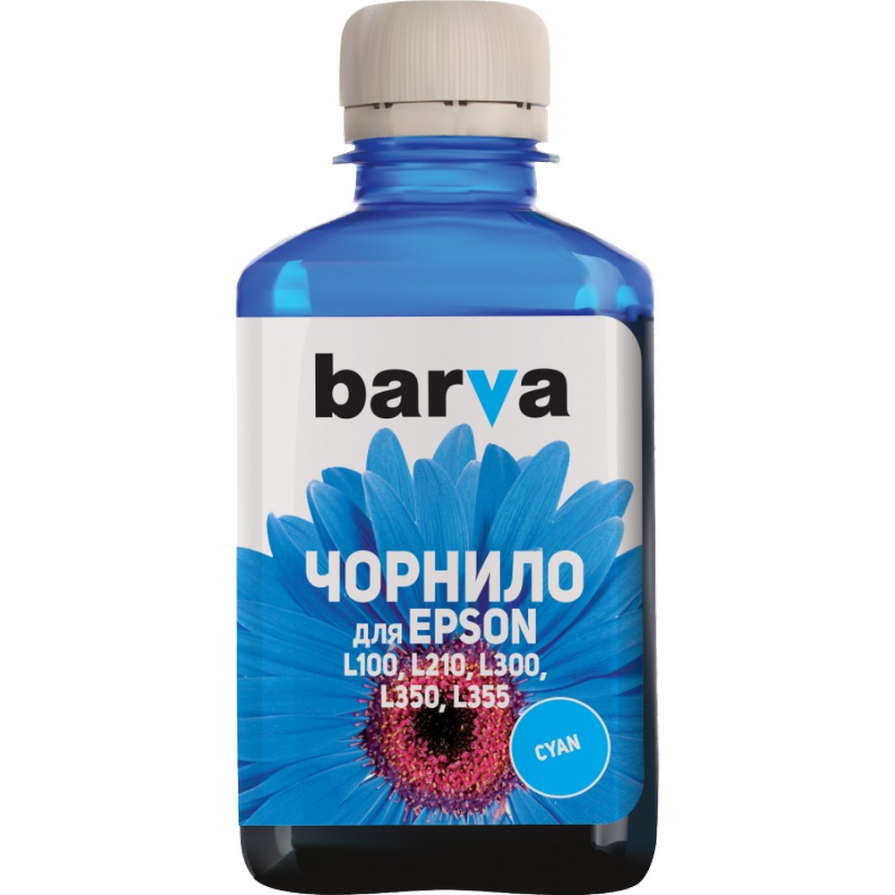 Cumpara  Imprimare și scanare - Ink Barva for Epson L100 cyan 180gr compatibl..