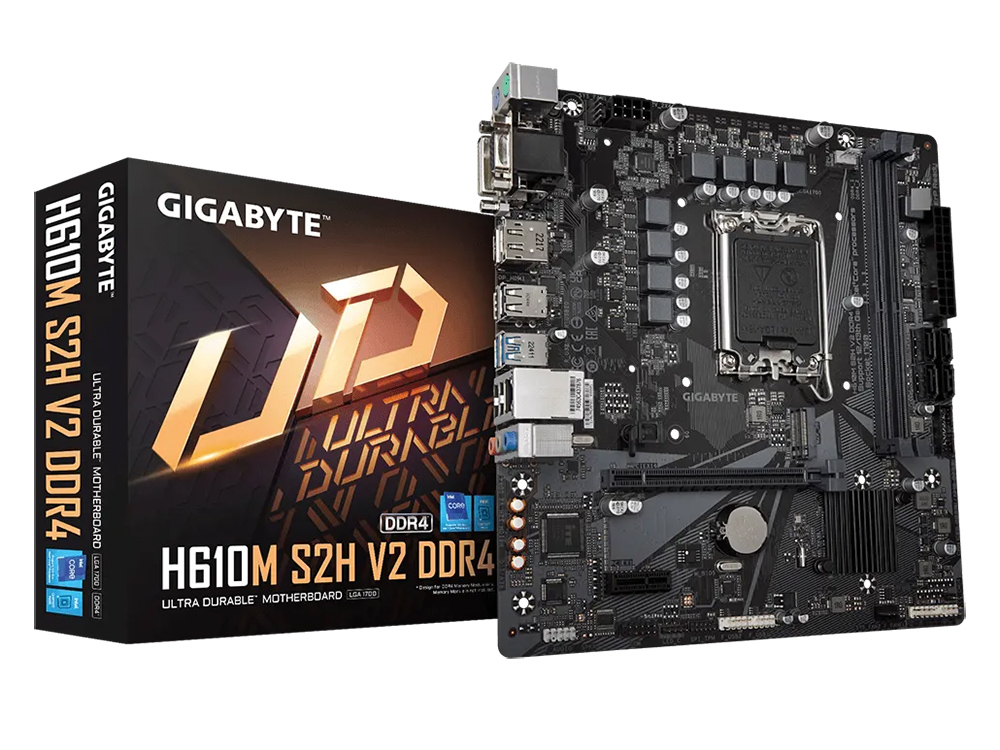 Cumpara  Plăci de bază - MB S1700 Gigabyte H610M S2H V2 DDR4  mATX..