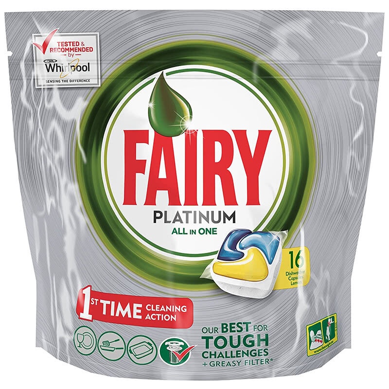 Cumpara  Spălare - FAIRY PLATINUM ALL IN ONE CAP 16X14.9G..