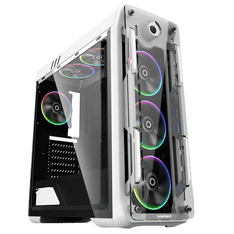 Компьютерный корпус Gamemax Optical, Midi-Tower, ATX, Белый