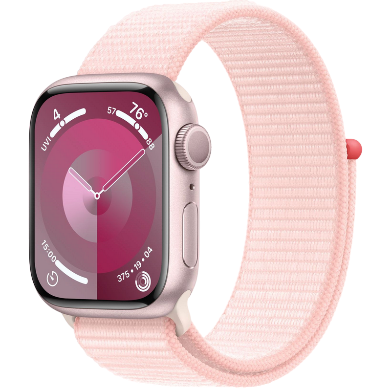 Apple Watch Series 9 GPS, 41mm Pink Aluminium..