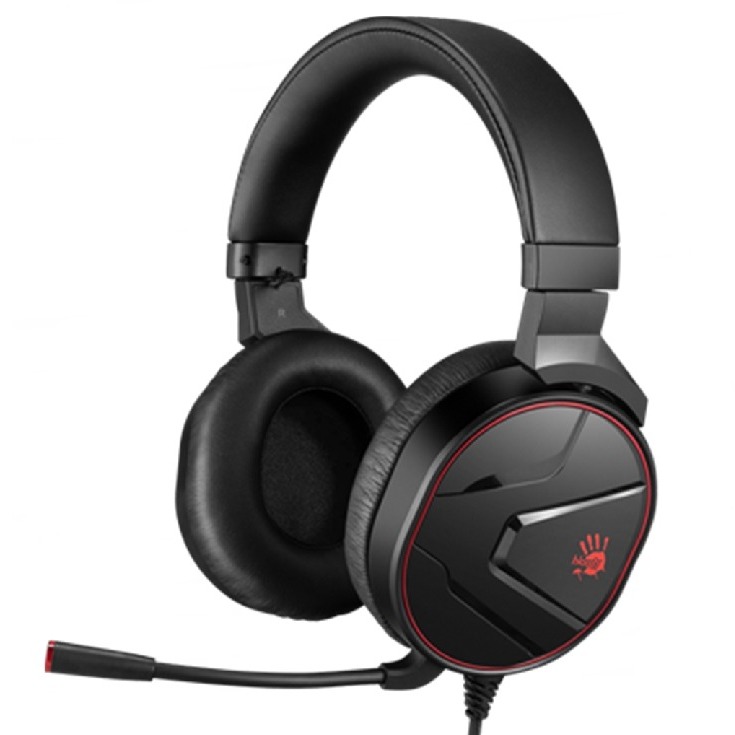 Gaming Headset Bloody G600i, 50mm drivers, Titanium-Plated Drive, 20-20kHz, 32 Ohm,100db, v7.1, Deta