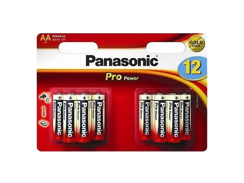 Panasonic "PRO Power" AA Blister*12, Alkaline, LR6XEG/12B4F
