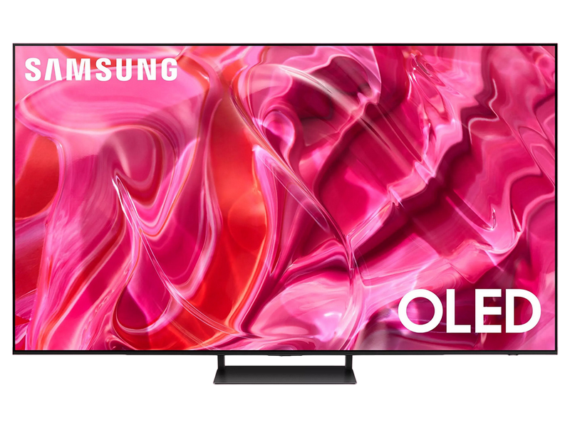 65" OLED SMART TV Samsung QE65S90CAUXUA, Quantum Dot OLED 3840x2160, Tizen OS, Black