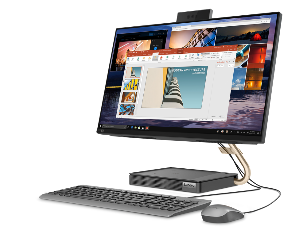 Cumpara  Monoblocuri - Lenovo AIO IdeaCentre 5 24IOB6 Black (23.8