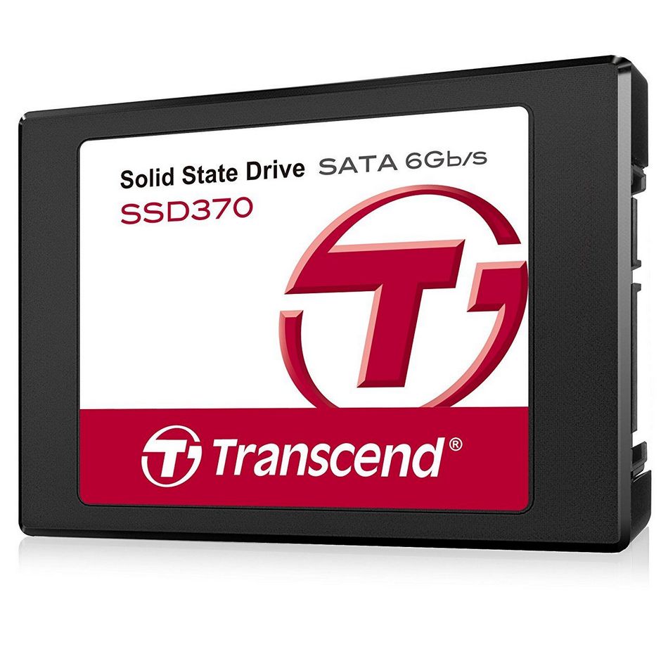 2.5" SATA SSD  256GB  Transcend "SSD370" [R/W:560/460MB/s, 70/70K IOPS, SM2246EN, NAND MLC]