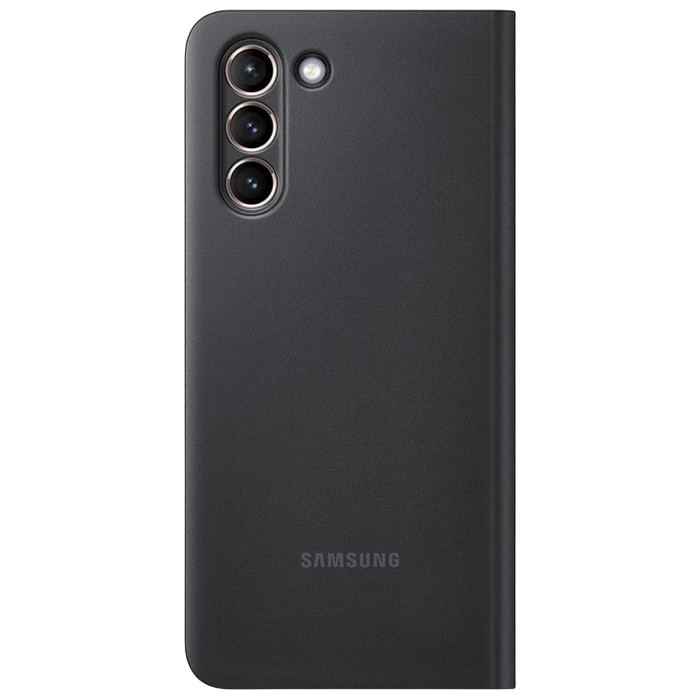 Original Sam. Smart Clear View Cover Galaxy S21+ Black