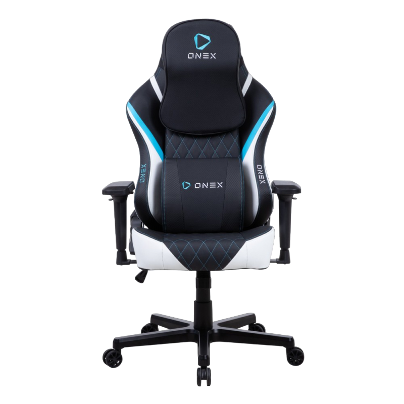 Игровое кресло ONEX FX8, ПВХ Кожа, Чёрный