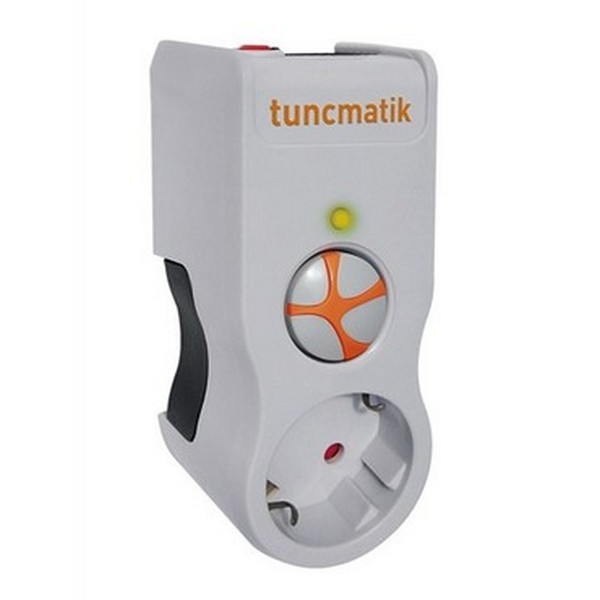 Surge  Protector Tuncmatik SurgePro 1 Outlet 525 joules, white color