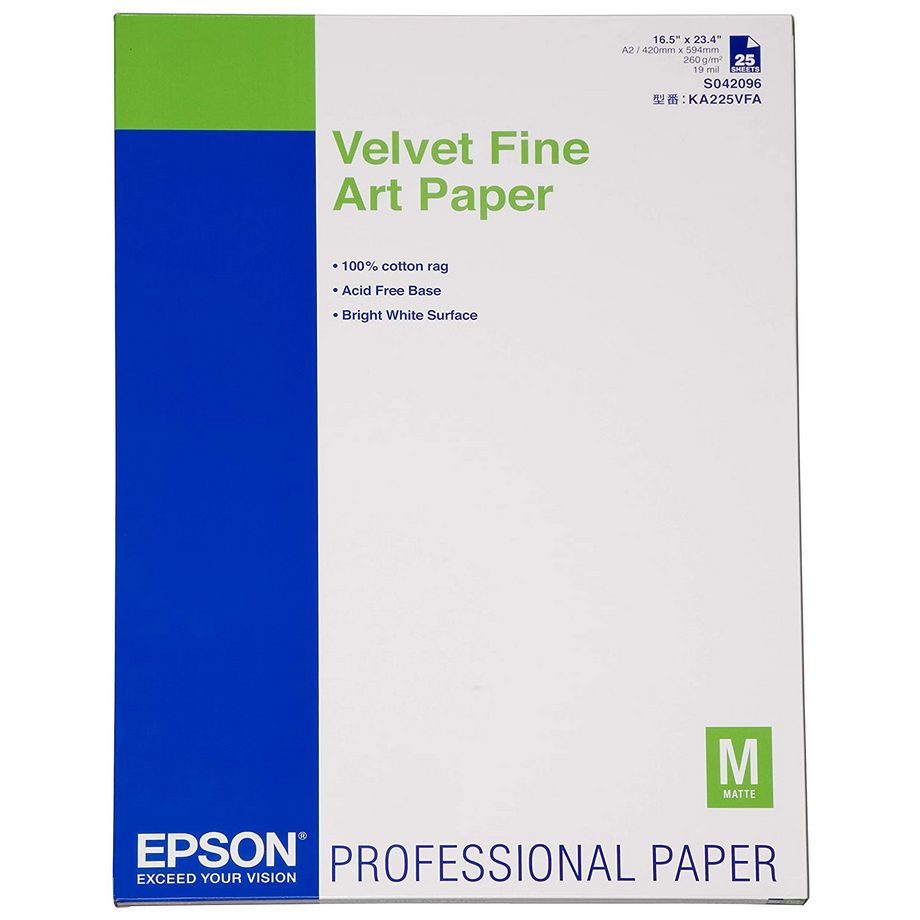 Cumpara  Hârtie de imprimare - Photo Paper A2 260gr 25 sheets Epson Velvet F..