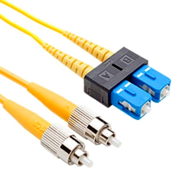 Fiber optic patch cords, singlemode duplex co..