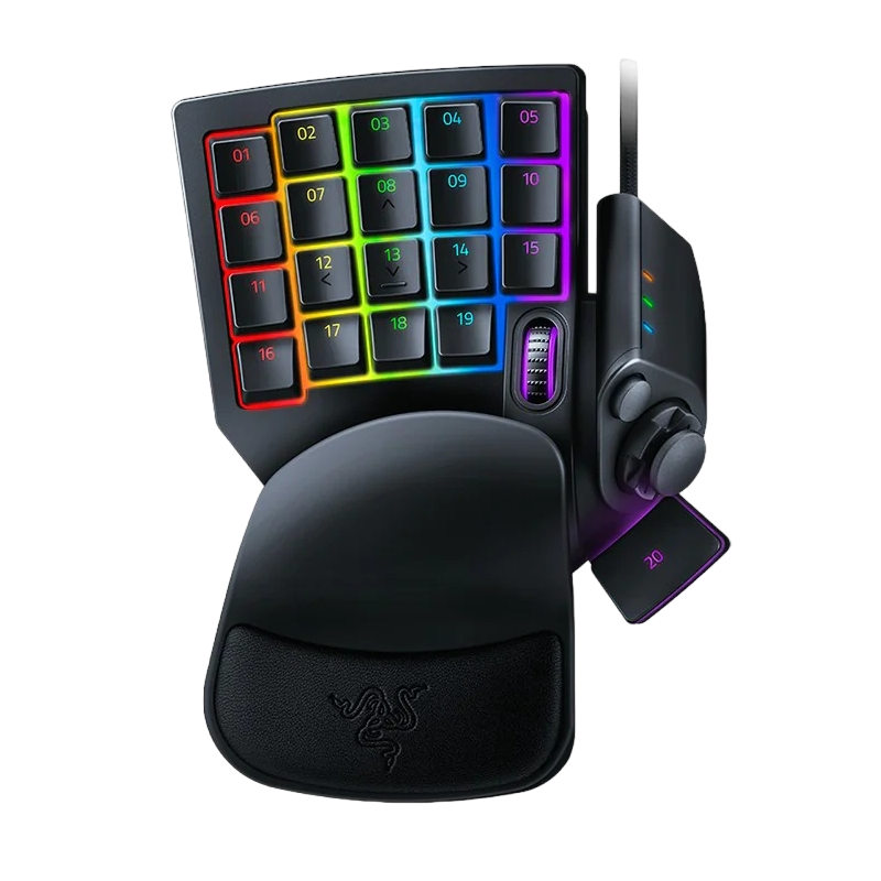 Gaming Keypad Razer Tartarus V2, Ergonomic Mecha-Membrane Keypad, 32 Keys. RGB, USB
