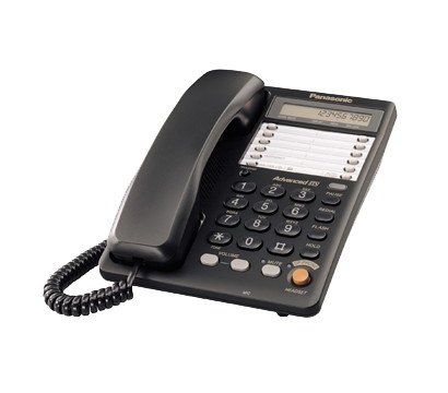 Cumpara  Telefoane cu fir - Telephone Panasonic KX-TS2365UAB,Black, LCD, ..