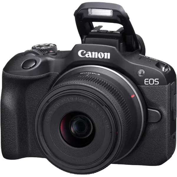 Cumpara  Camere Foto - DC Canon EOS R100 Black & RF-S 18-45mm f/4.5-..