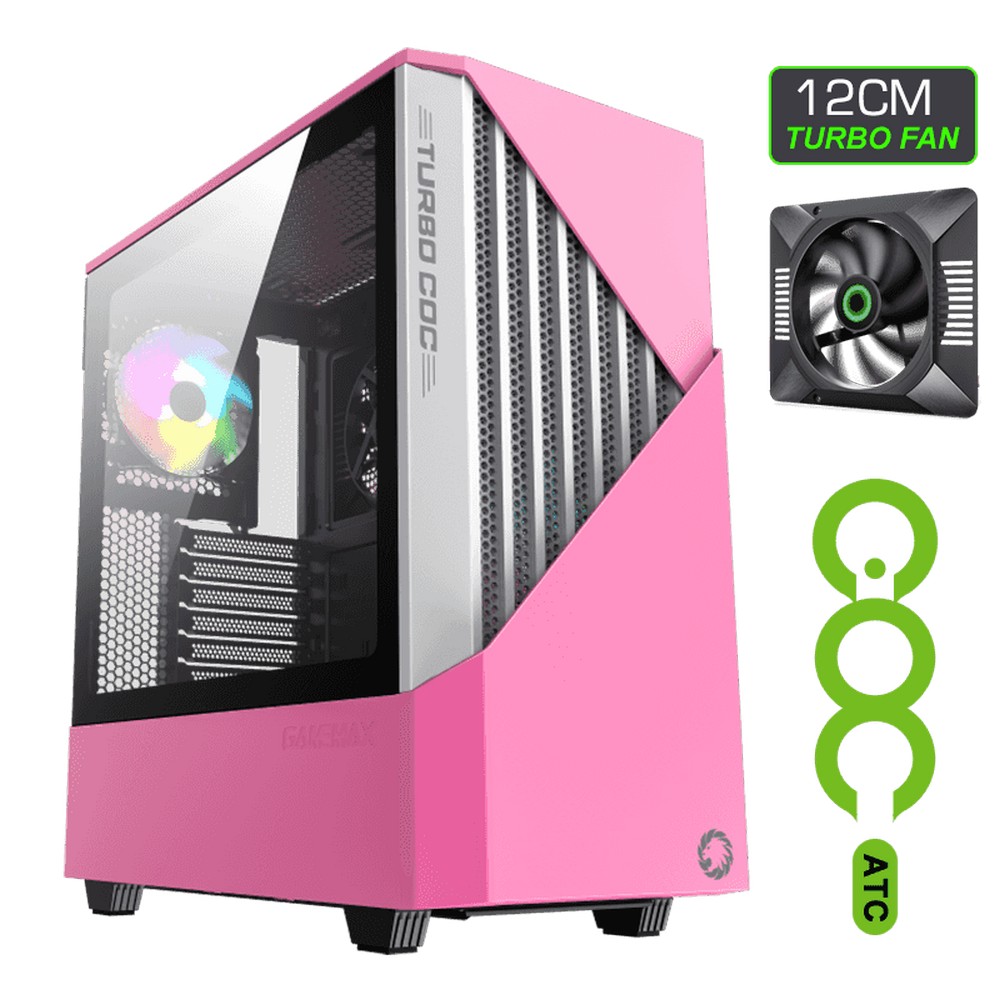 Компьютерный корпус Gamemax Contac COC, Midi-Tower, ATX, 