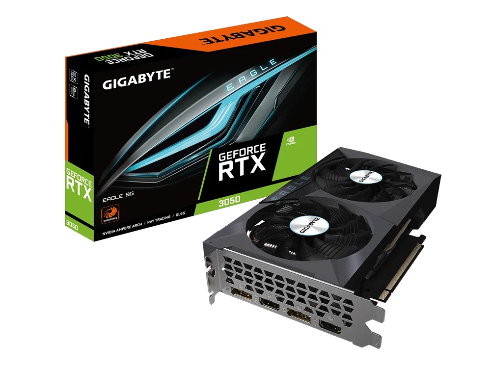 VGA Gigabyte RTX3050 8GB GDDR6 Eagl..