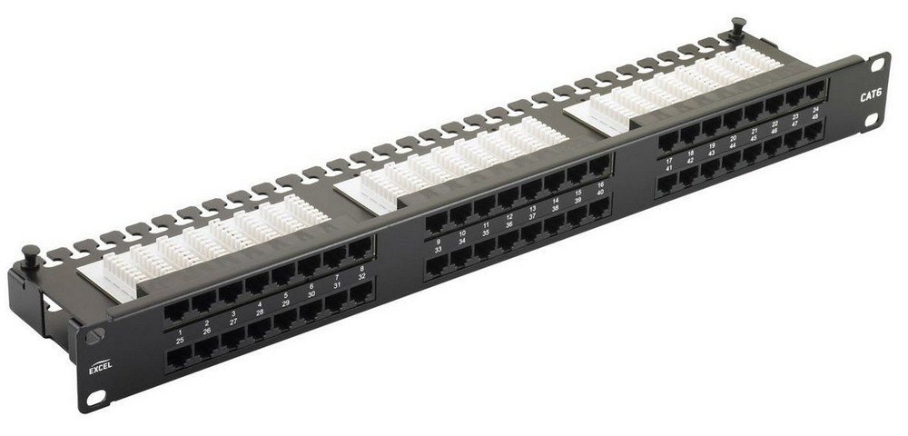 Cumpara  Panouri de patch-uri - 48 ports UTP Cat.6 patch panel, 2U, LY-PP6-05..