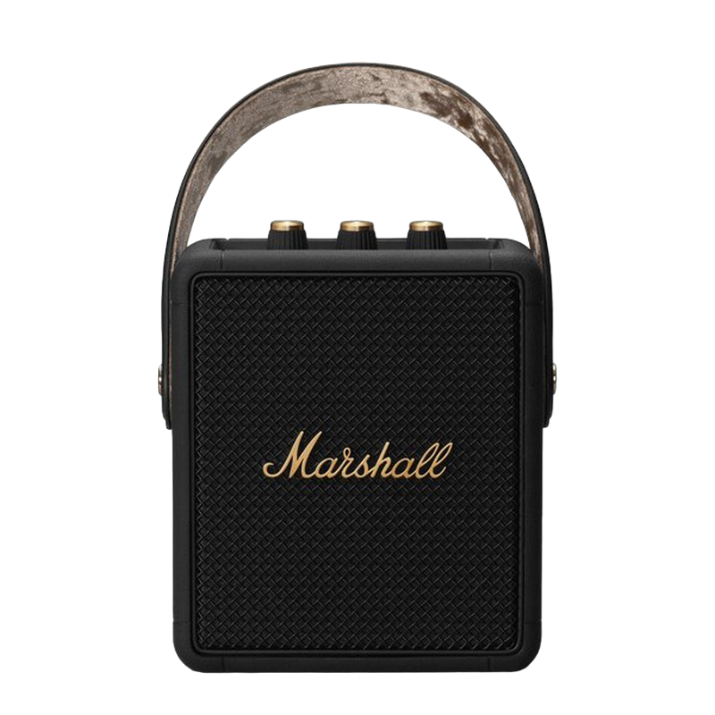 Marshall Stockwell II Bluetooth Speaker - Black/Brass
