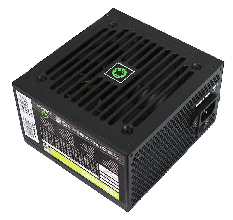 Power Supply ATX 500W GAMEMAX GE-500, 80+, Ac..