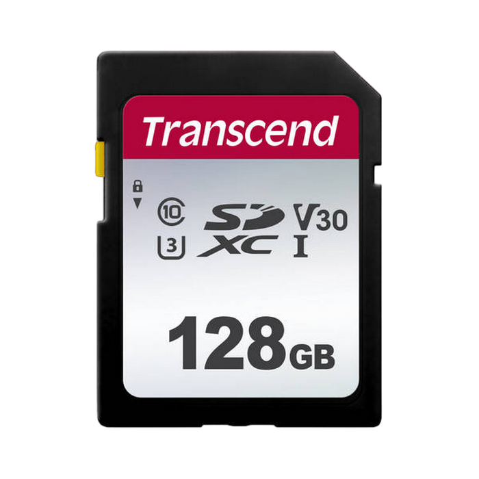 .128GB SDXC Card (Class 10)  UHS-I, U3, Trans..