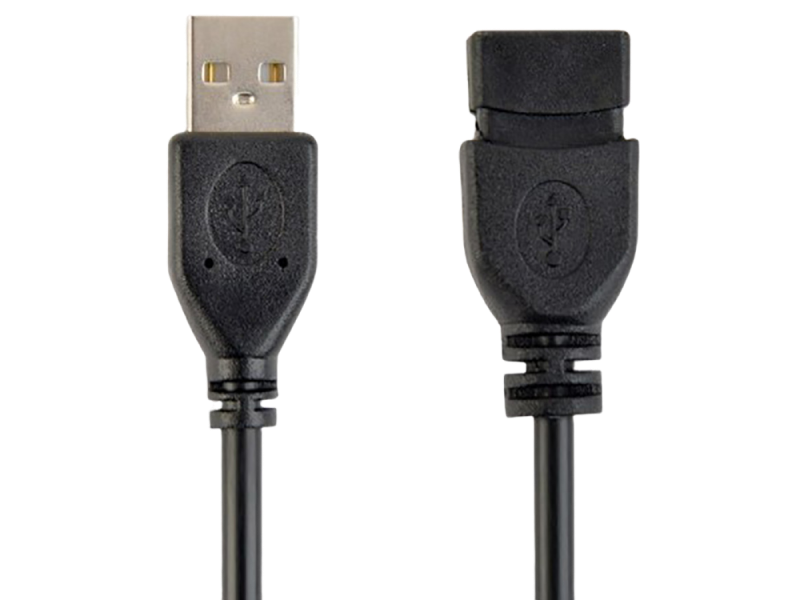 Cumpara  Incarcatoare și Powerbank - Cable USB, USB AM/AF, 0.15 m, USB2.0, Black, ..