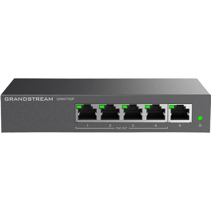 Cumpara  Echipament PoE - .5-port Gigabit Switch Grandstream 