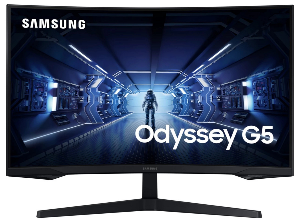 31,5" Игровой монитор Samsung C32G55T, VA 2560x1440 WQHD, Чёрный