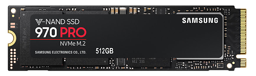 .M.2 NVMe SSD  512GB Samsung 970 PRO [PCIe 3.0 x4, R/W:3500/2300MB/s, 370/500K IOPS, Phoenix, MLC]