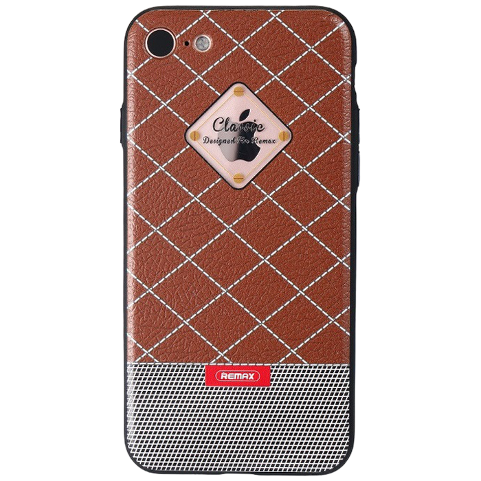 Remax iPhone SE 2020/8/7, Sinche series case, Brown