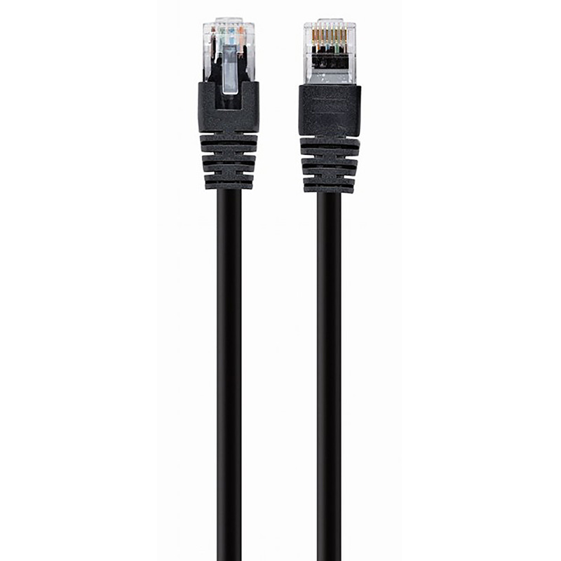 0.25m, Patch Cord  Black, PP12-0.25M/BK, Cat...