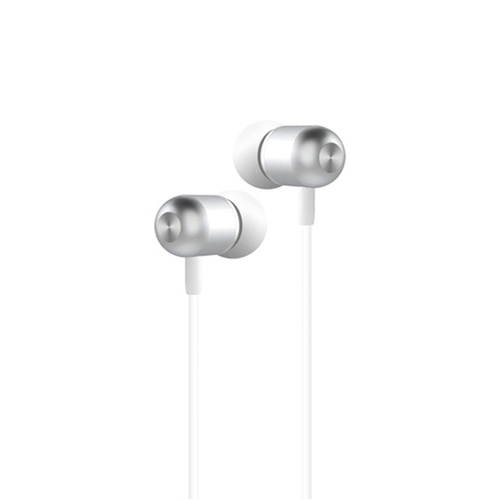 XO earphones, EP5 stereo earphone, Silver..