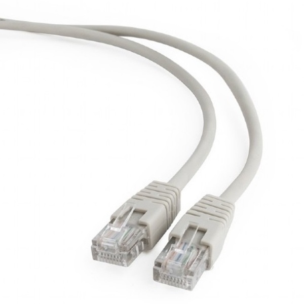 Cumpara  Cabluri de legătură - 0.5m, Patch Cord  Gray  PP12-0.5M, Cat.5E, Ca..