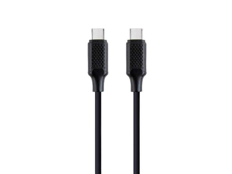 Blister Type-C/Type-C, CM/CM,  1.5 m,  60W charging power, Cablexpert, Black