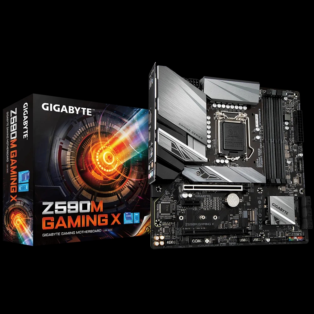 Cumpara  Plăci de bază - MB S1200 Gigabyte Z590M GAMING X 1.0  mATX..