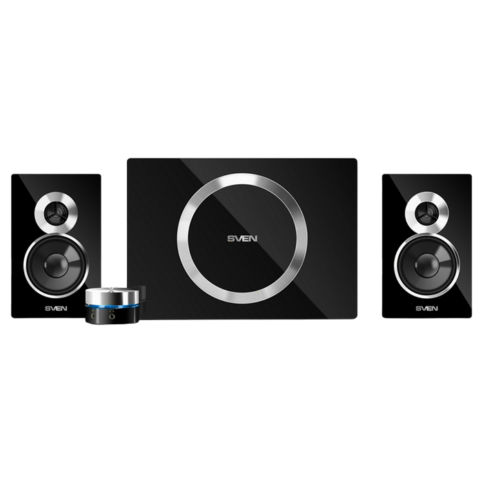 Speakers SVEN "MS-1095" Black / Silver, 48w / 20w + 2x14w / 2.1