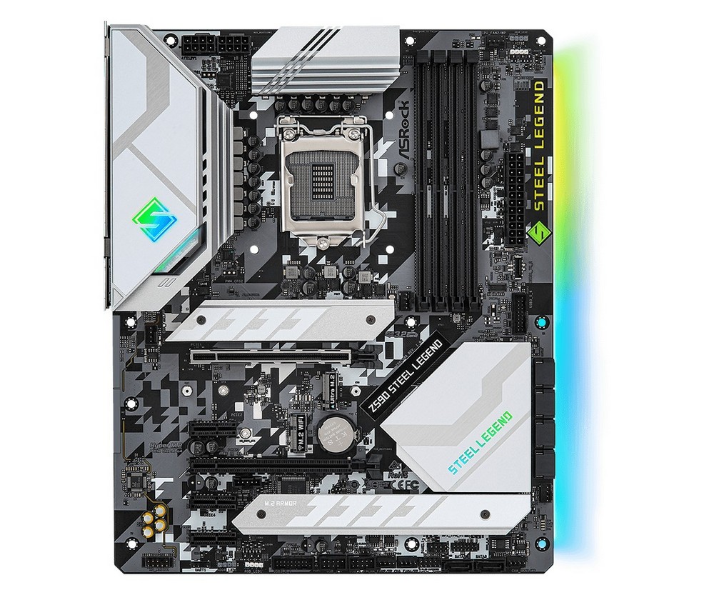 Cumpara  Plăci de bază - MB S1200 ASRock Z590 STEEL LEGEND  ATX..