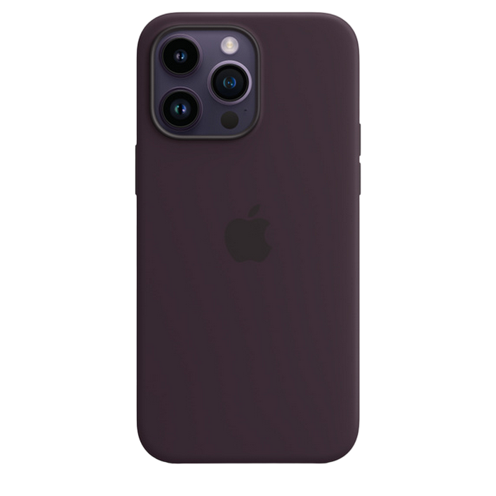 Original iPhone 14 Pro Max Silicone Case with MagSafe - Elderberry, Model A2913