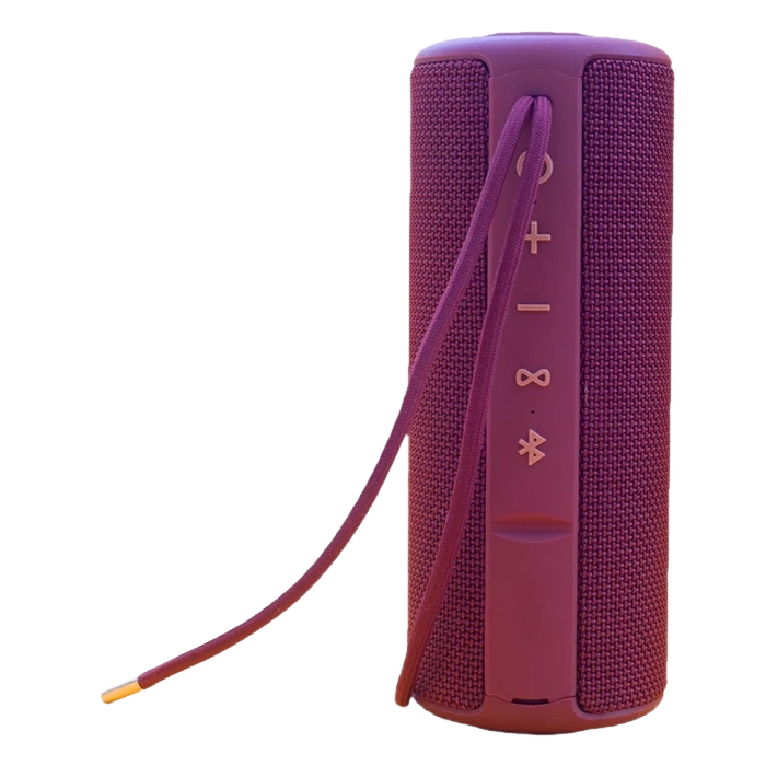 Portable Speaker X-music Trendy Q18P, Red, waterproof IP67, TWS, 2500mAh, 25W, AUX, Type-C