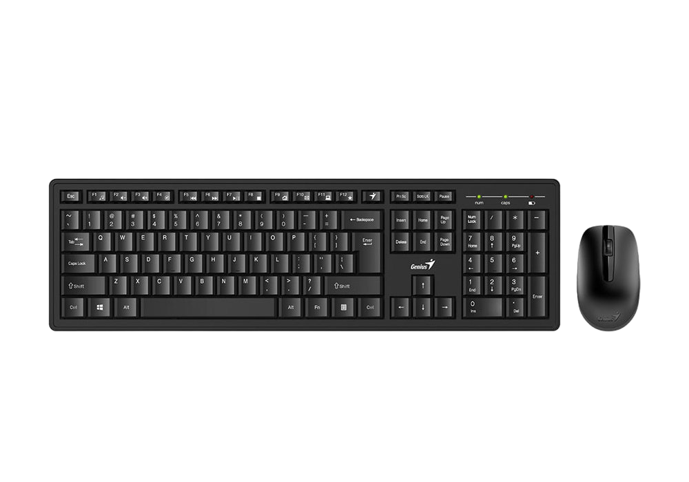 Wireless Keyboard & Mouse Genius KM..