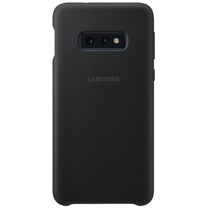 Original Sam. silicone cover Galaxy S10E, Black