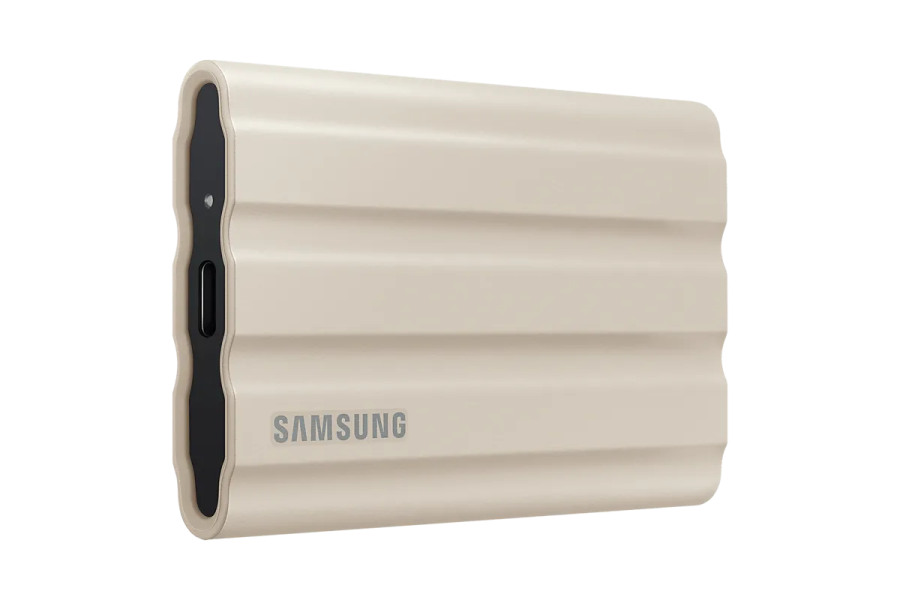 Cumpara  Unități HDD și SSD externe - 2.0TB Samsung Portable SSD T7 Shield Beige, U..