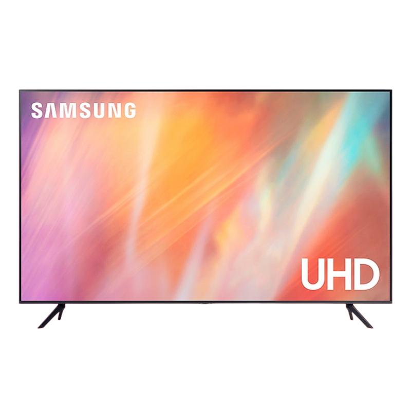 70" LED SMART Телевизор Samsung UE70AU7100UXUA, 3840x2160 4K UHD, Tizen, Чёрный