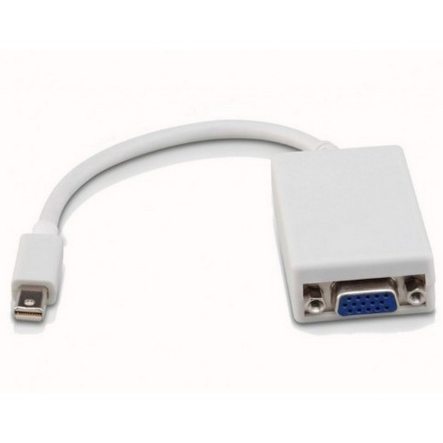 Видеоадаптер APC Electronic AP531021, DisplayPort (M) - VGA D-Sub (F), 0,15м, Белый