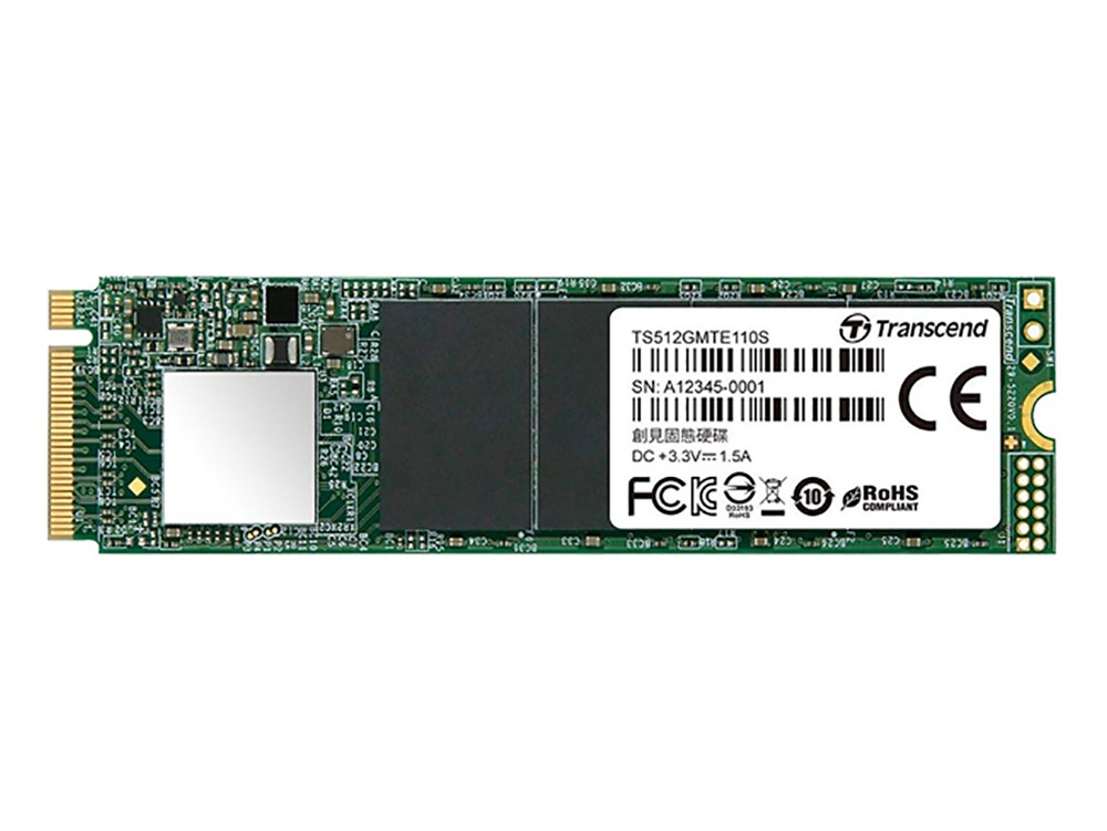 Cumpara  Unități SSD - .M.2 NVMe SSD 512GB Transcend 110S [PCIe 3.0 ..