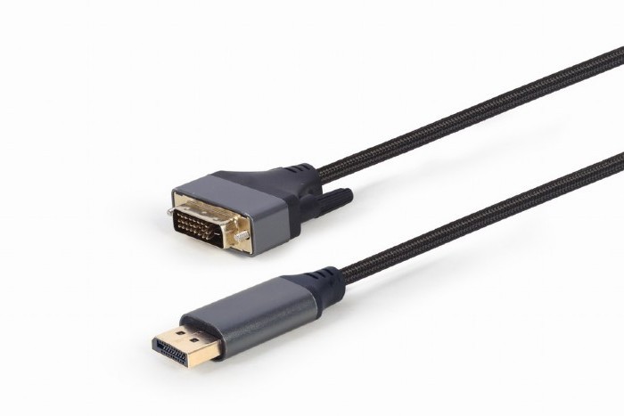 Cable  DP to DVI  4K 1.8m, Cablexpert, "CC-DPM-DVIM-4K-6", Blister