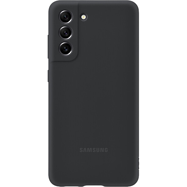 Original Sam. silicone cover Galaxy S21 FE, Dark Gray